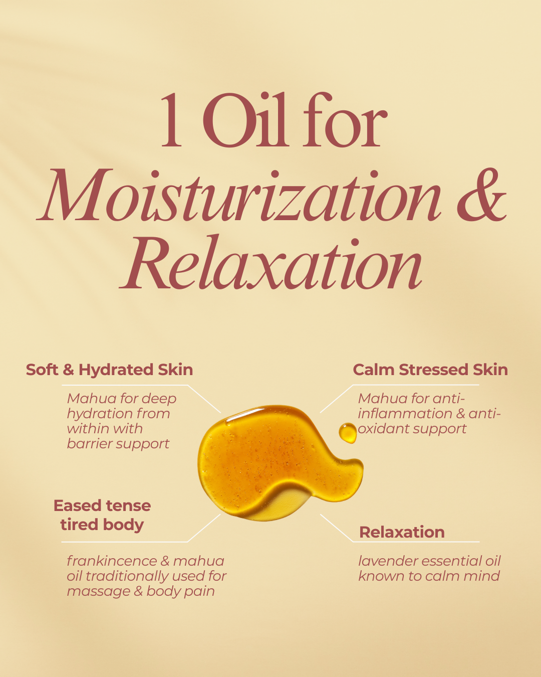 body oil for rest sake - mah'soos (100 ml)