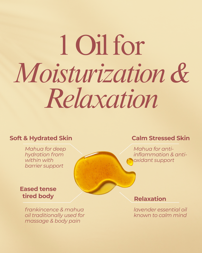body oil for rest sake - mah'soos (100 ml)
