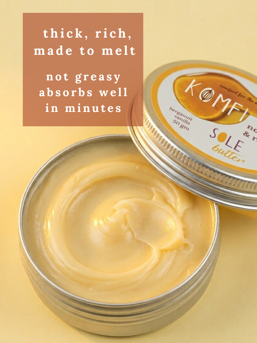 Komfi Sole Butter - Melt into Mahua Butter