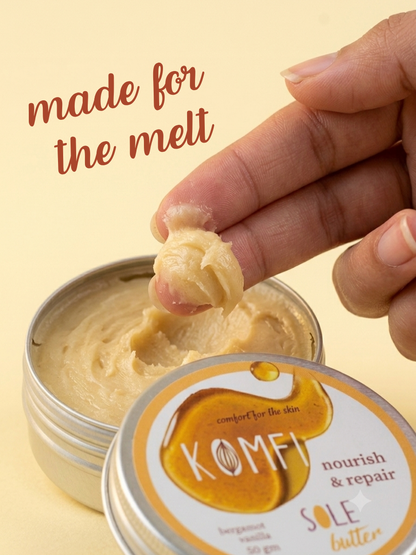Komfi Sole Butter - Melt into Mahua Butter