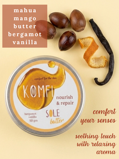 Komfi Sole Butter - Melt into Mahua Butter