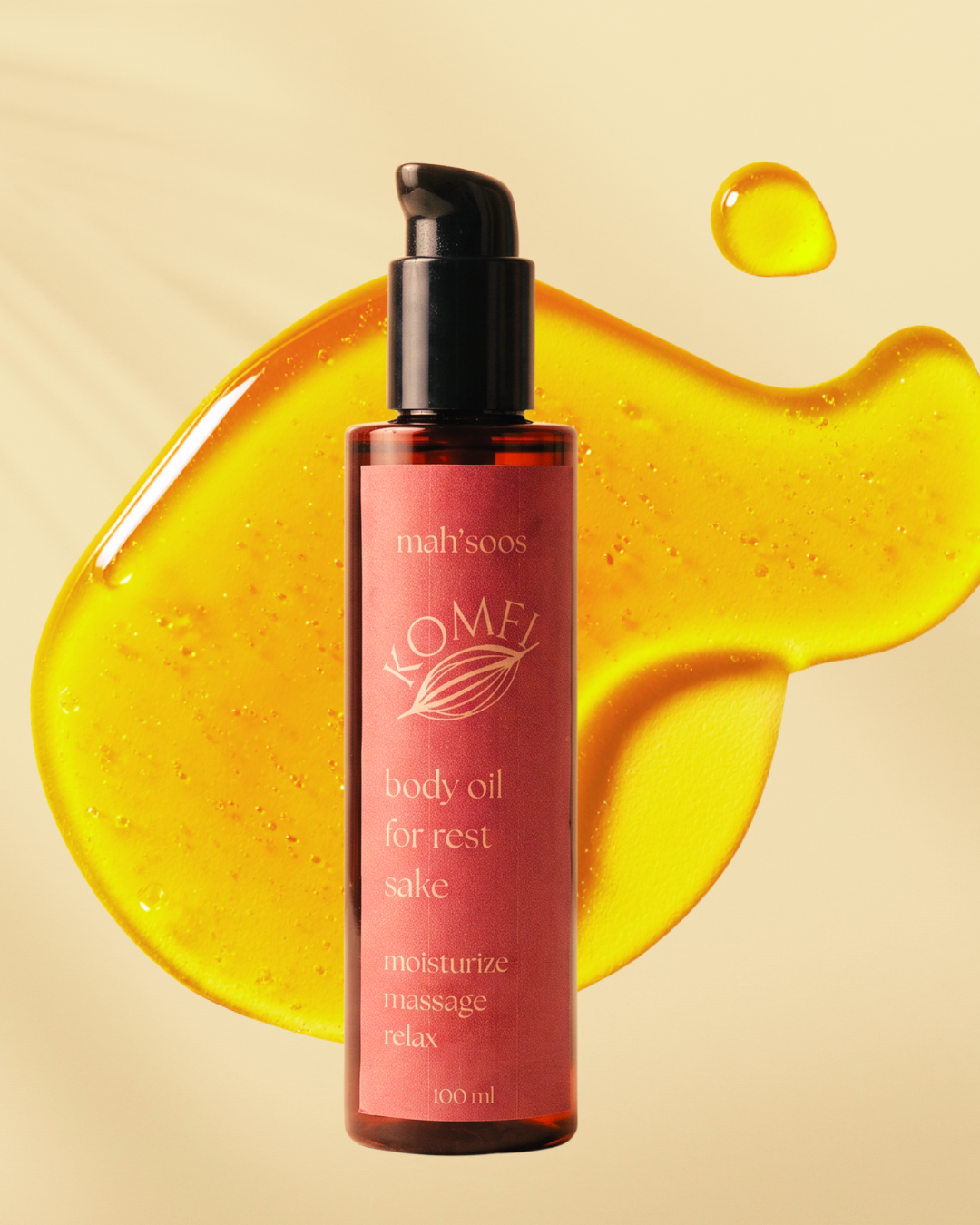 body oil for rest sake - mah'soos (100 ml)